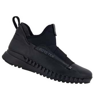 Ecco Zipflex Slip On Gtx Sneakers Dam Svarta | SE 271WNB